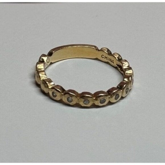 Chic Gold-Tone Women's Ring - Picture 5 of 8